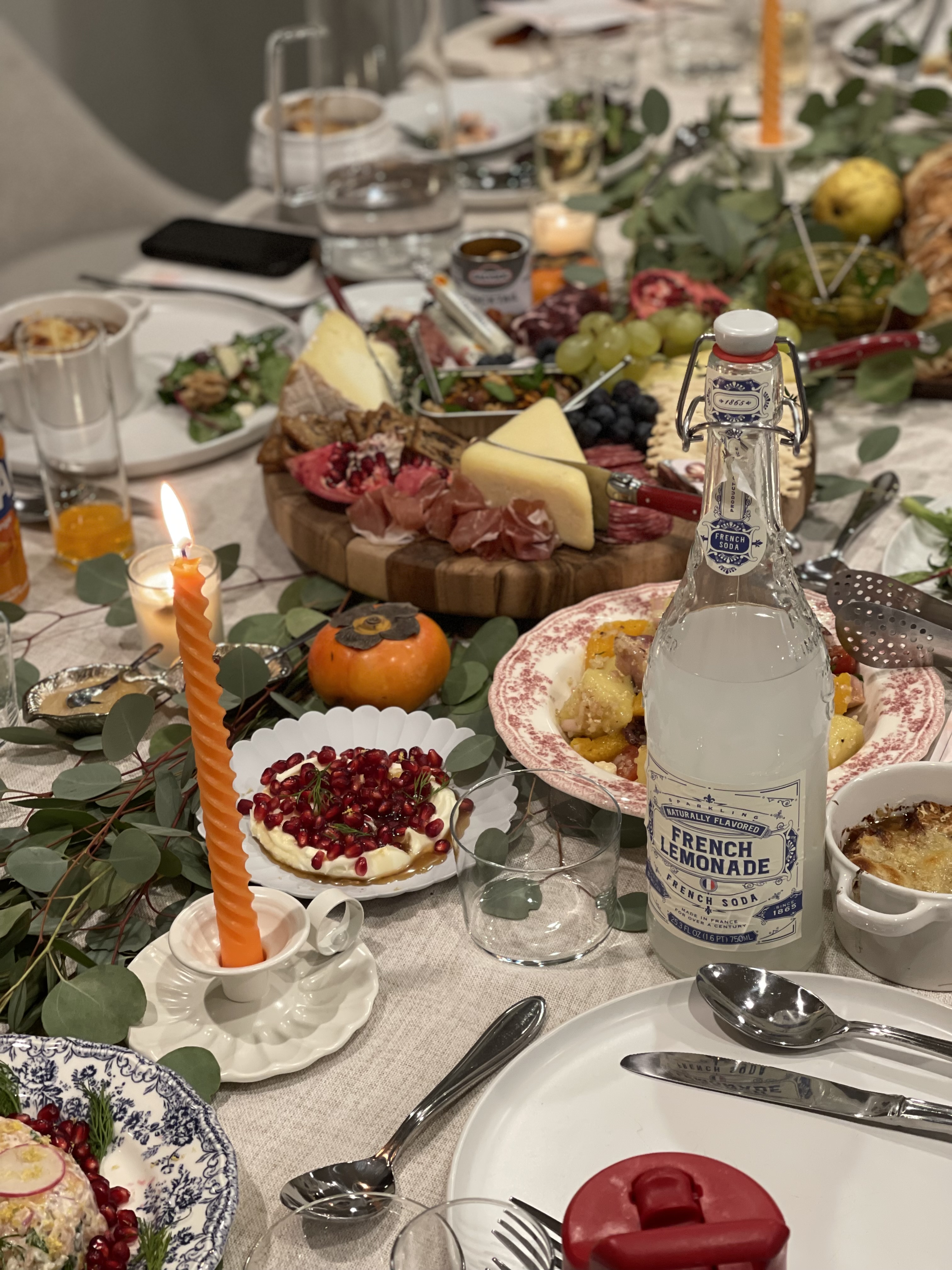 Hosting a holiday table