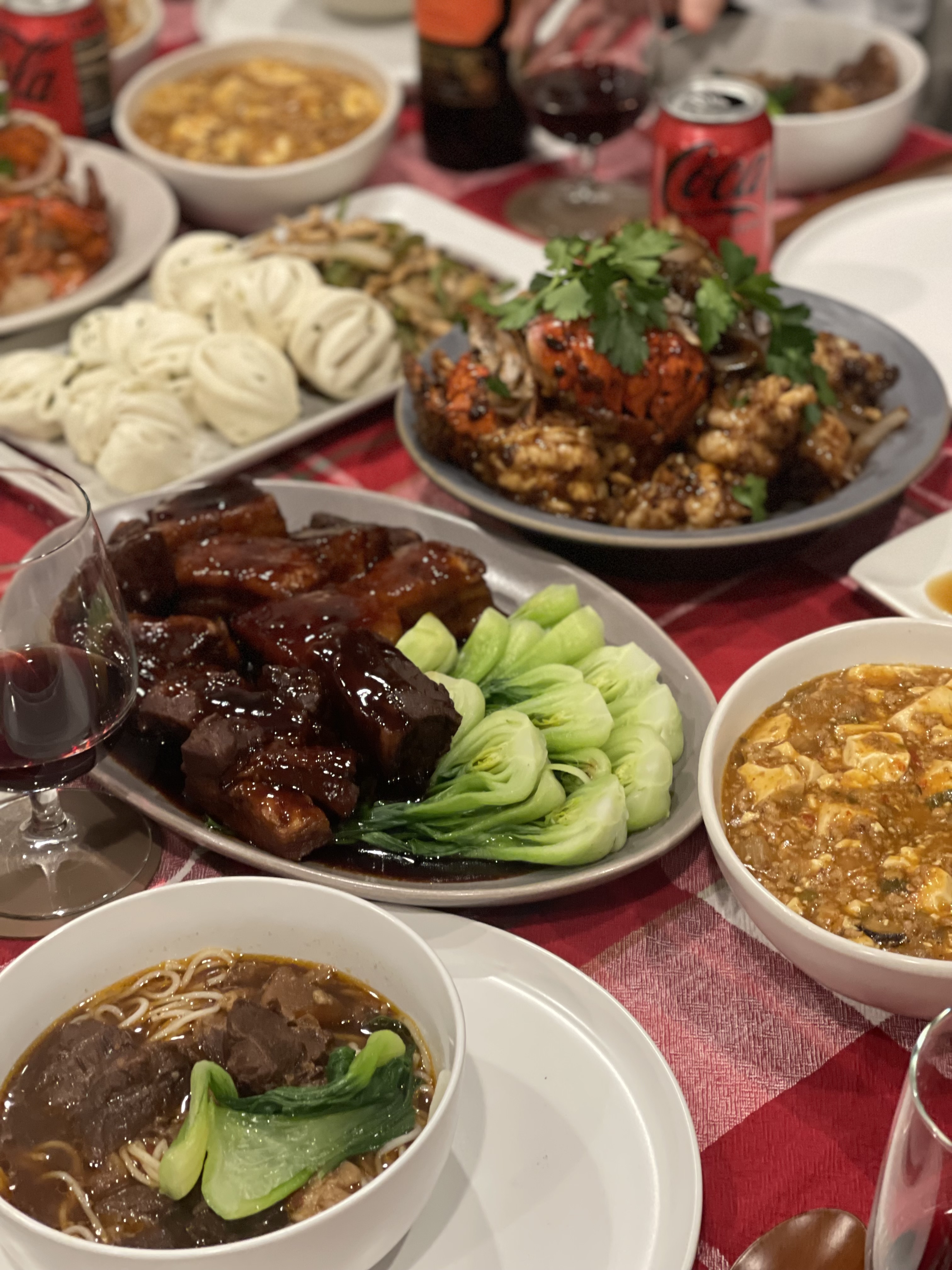 Home-cooked feast