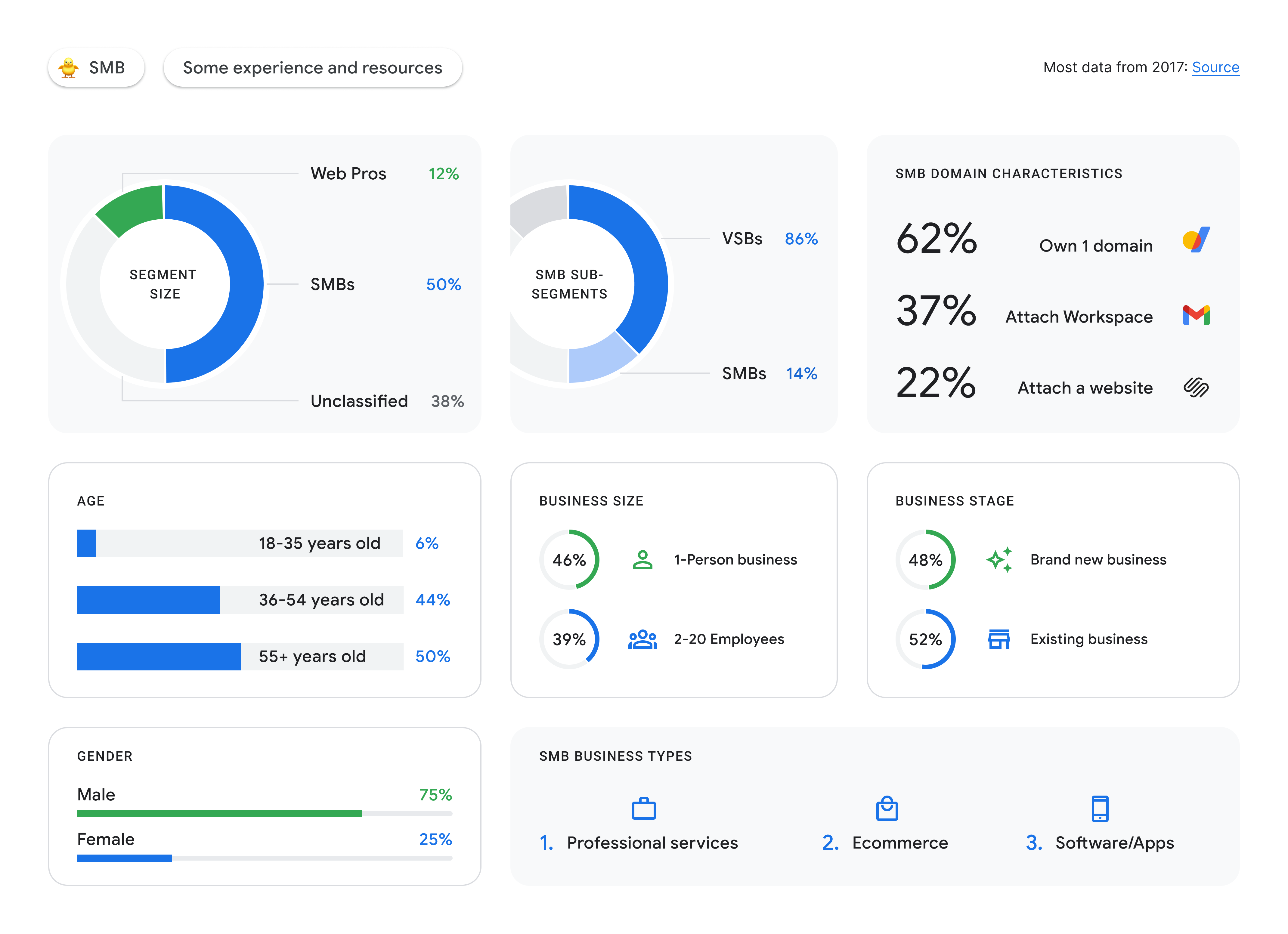 SMB Segment within Google Domains