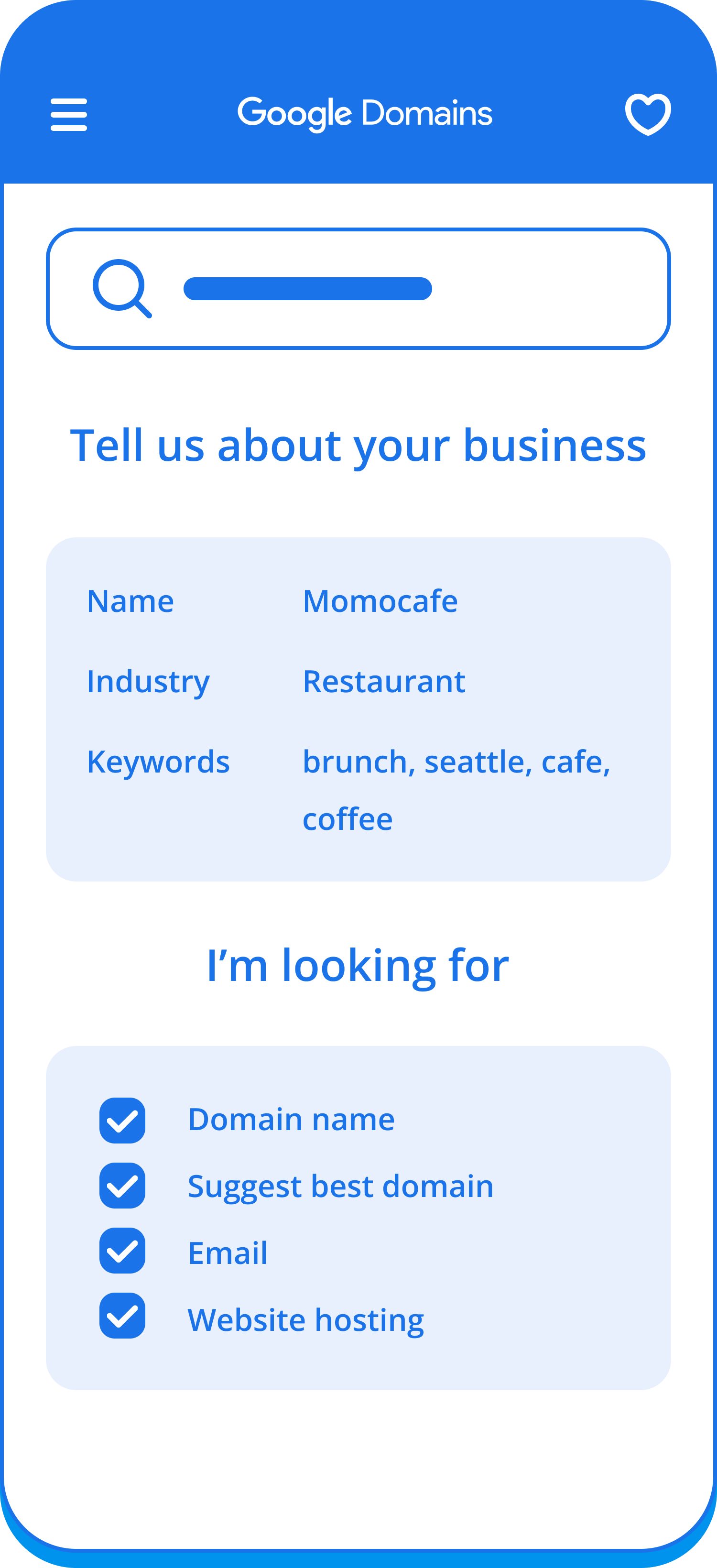 AI-powered suggestion engine
