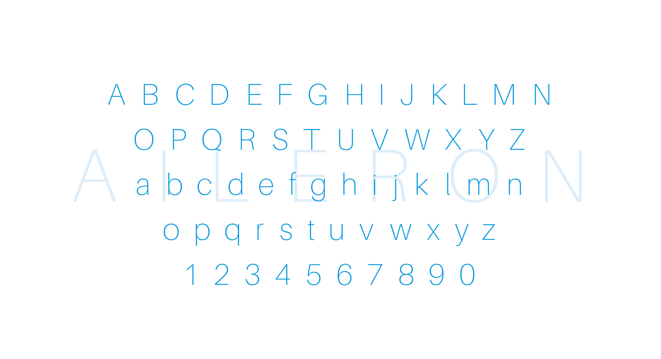 Typography — Aileron