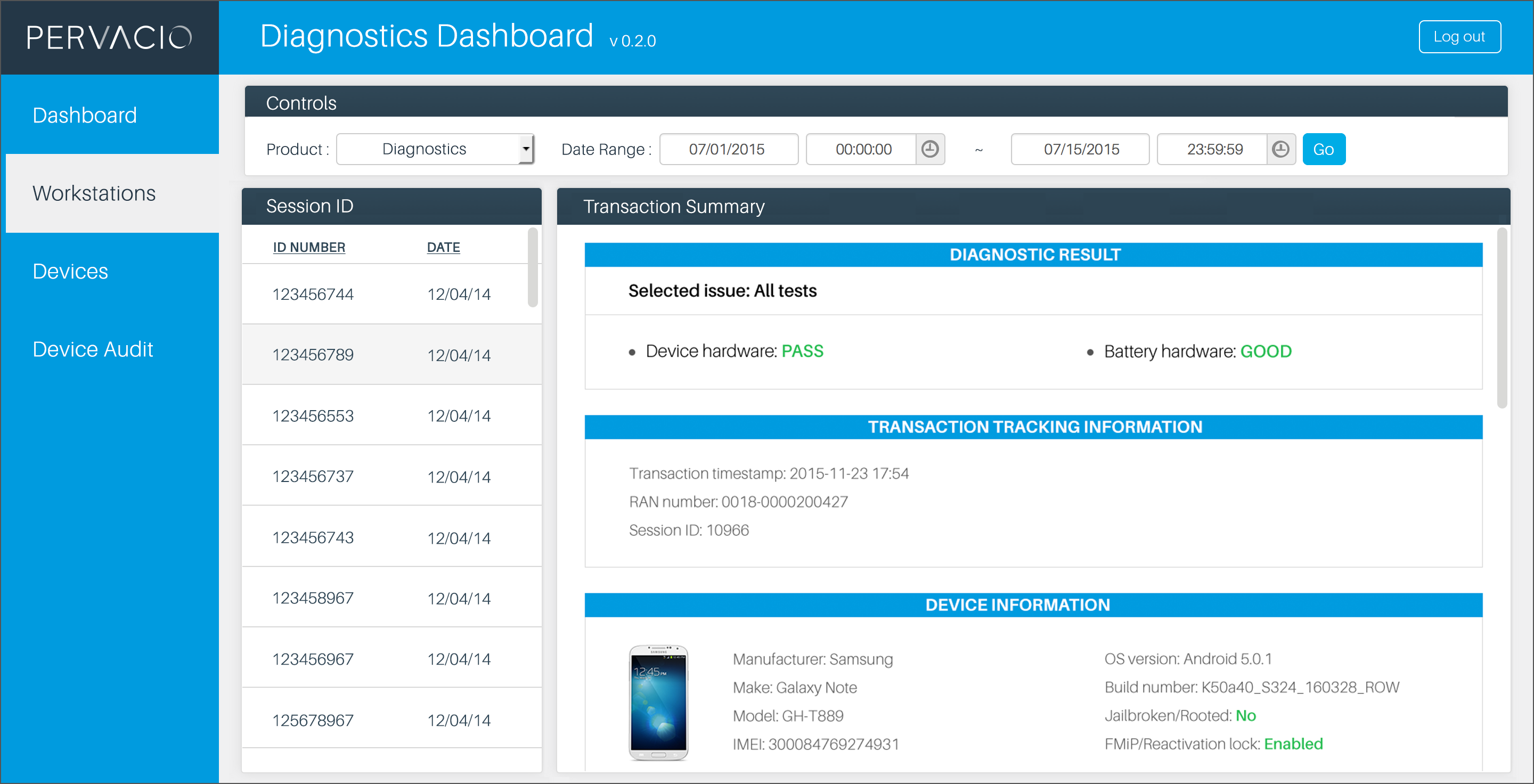 Multimode dashboard B