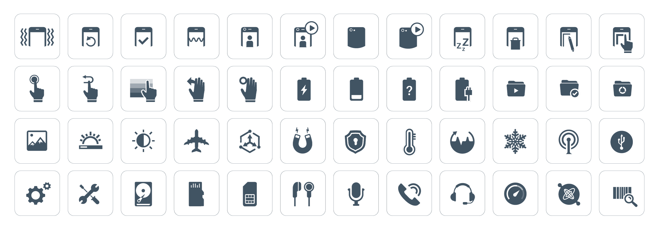 Iconography set 2